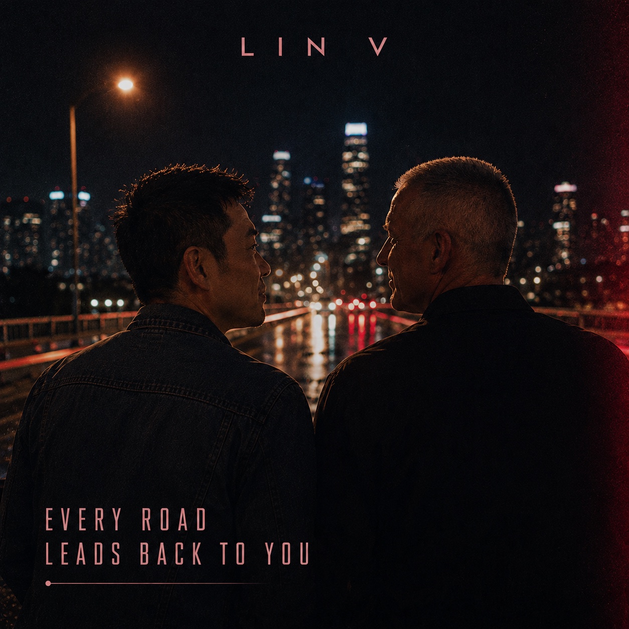 Every Road Leads Back to You cover — two people looking at each other on a city street at night